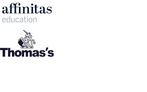 K12 investment logos – Affinitas and Thomas's