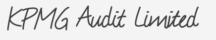 Image of KPMG auditor's signature